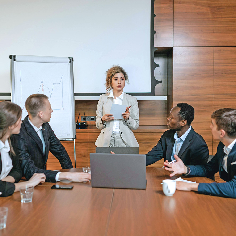 Presentación eficaz en público de un plan de empresa